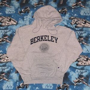 Champion Gray University of California Berkeley Hoodie Men’s size Medium
